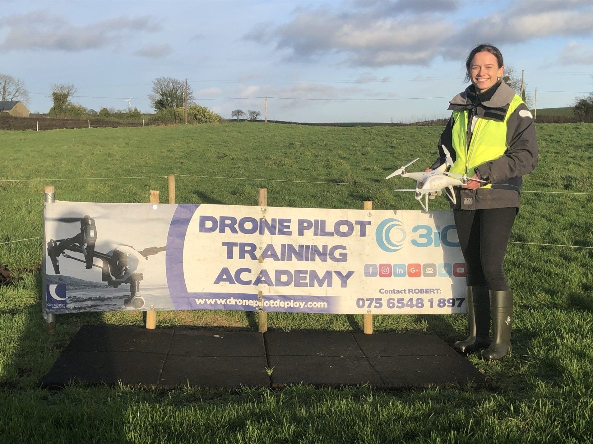 Drone Pilot Training Academy Belfast, Number 1 for Drone Pilot Training in Northern Ireland, with Robert Dobbin Northern Ireland's Top Drone Pilot Instructor
