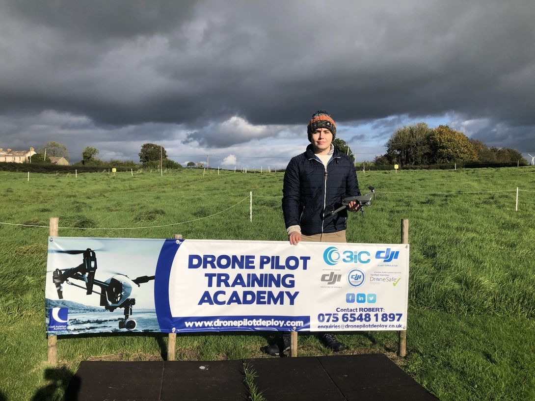 Drone Pilot Training Academy, Number 1 for Drone Pilot Training Academy in Northern Ireland, with Northern Ireland's Top Drone Pilot Instructor Robert Dobbin