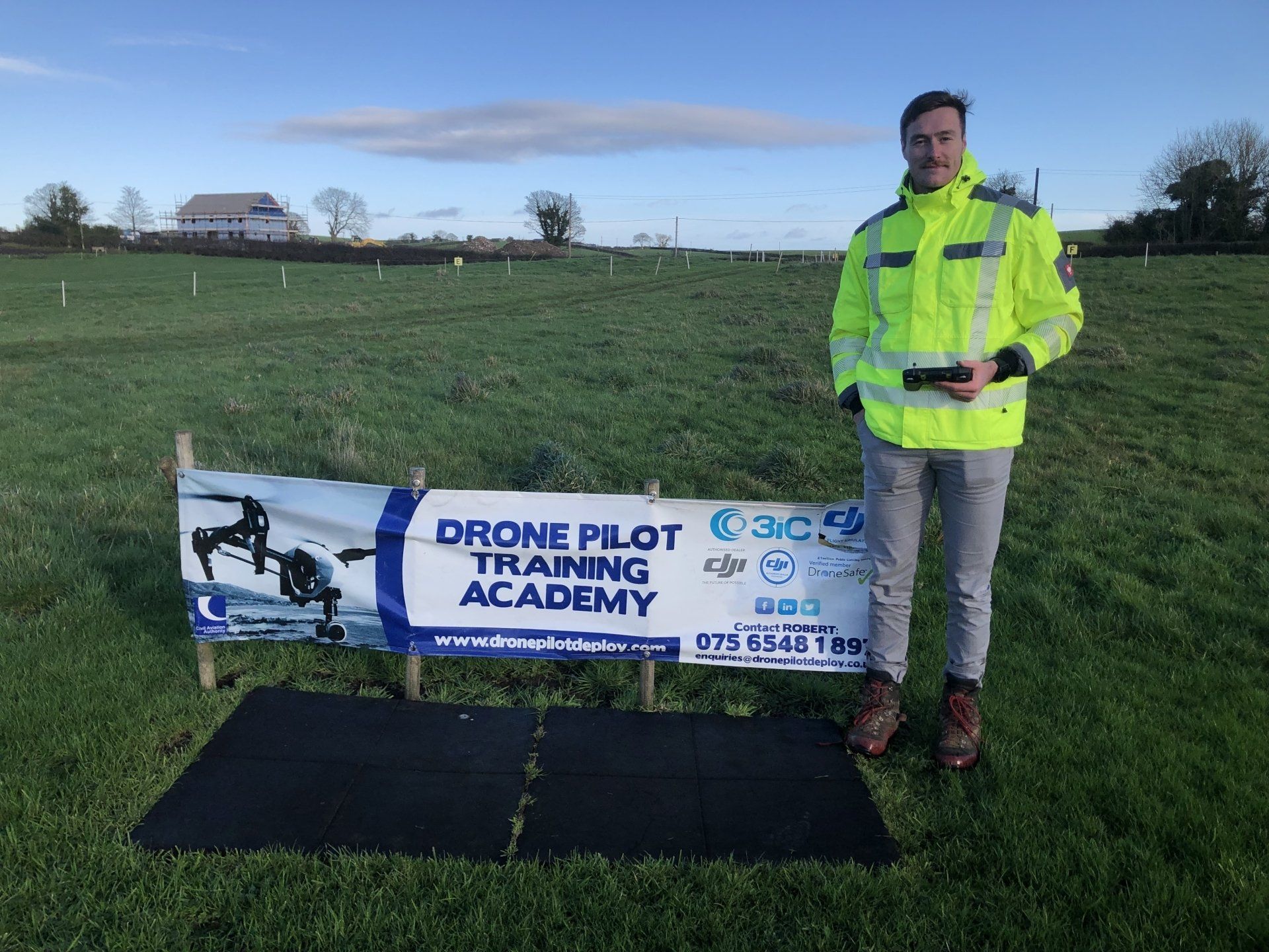 Drone Pilot Training Academy Belfast - Congratulations to Adam Lendrum from Quarryplan who successfully  passed his GVC Exam on 23.11.2022.