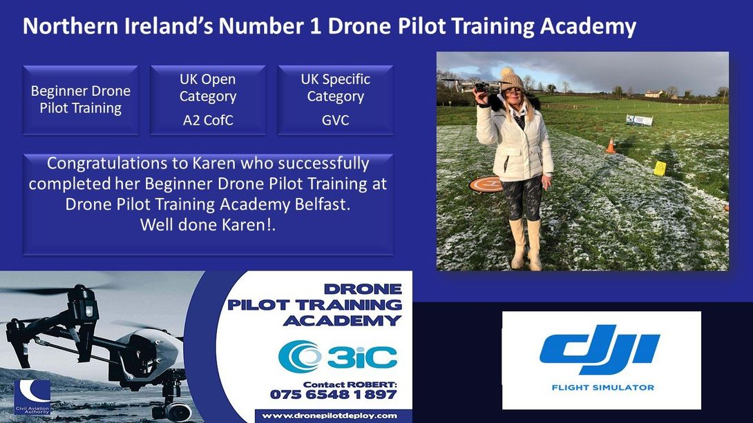 Drone Pilot Training Academy, Number 1 for Drone Pilot Training Academy in Northern Ireland, with Northern Ireland's Top Drone Pilot Instructor Robert Dobbin