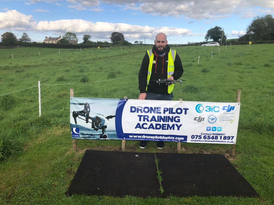 Drone Pilot Training Academy, Number 1 for Drone Pilot Training Academy in Northern Ireland, with Northern Ireland's Top Drone Pilot Instructor Robert Dobbin