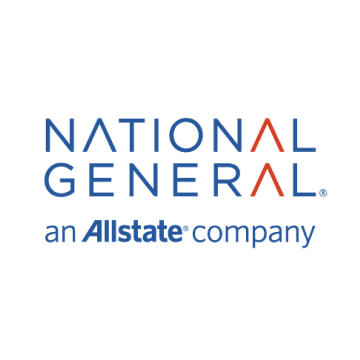 National General logo with blue and orange text, “an Allstate company” beneath it