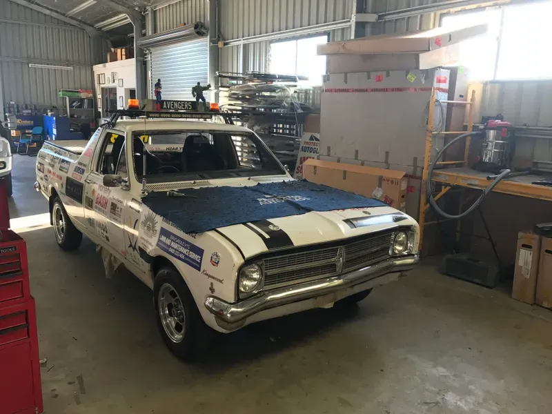 Car Having Windscreen Replaced — Vehicle And Machinery Windscreens In Tamworth, NSW