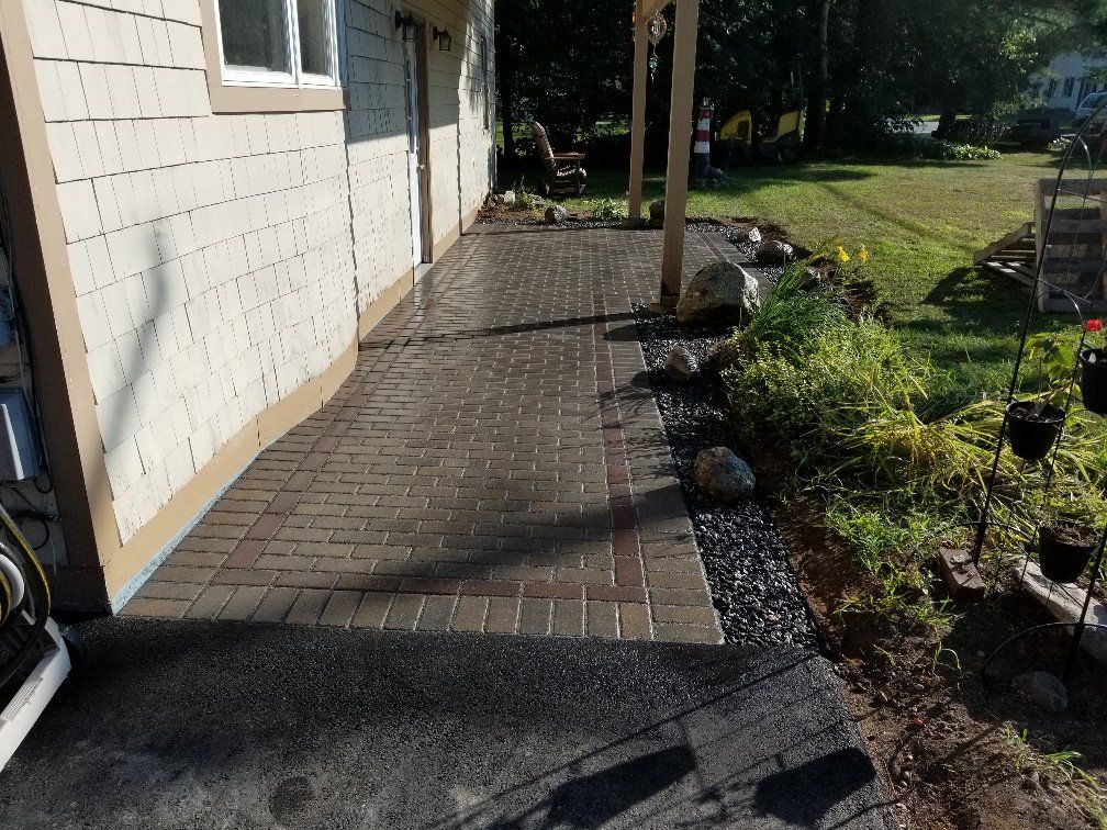 Hardscaping After Installed — Kennebunk, ME — New England ABC
