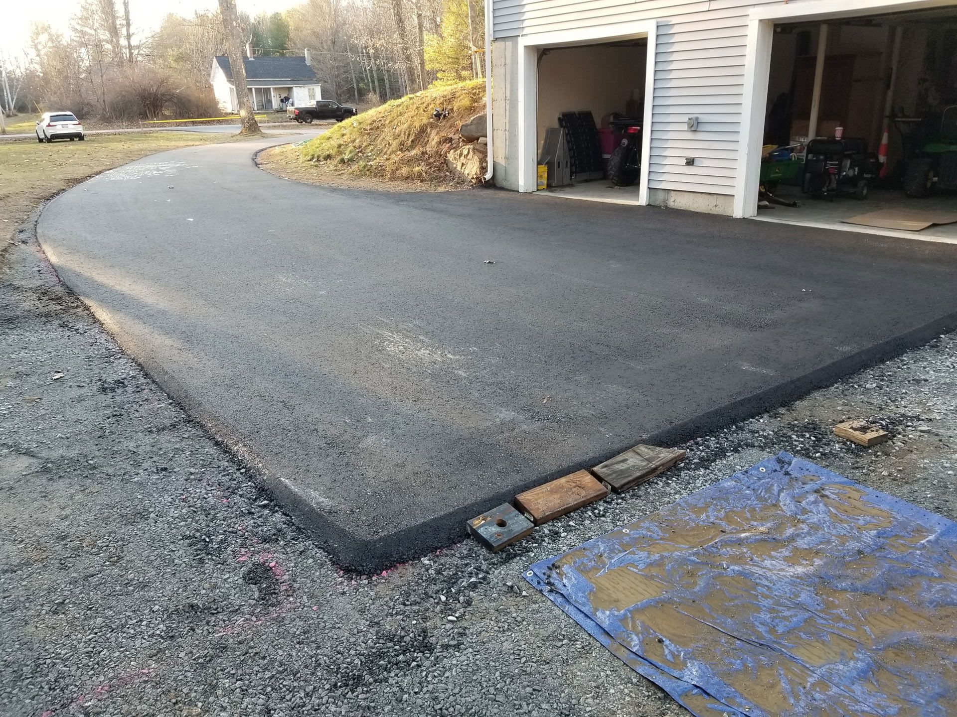 New Sealcoating Driveway — Kennebunk, ME — New England ABC