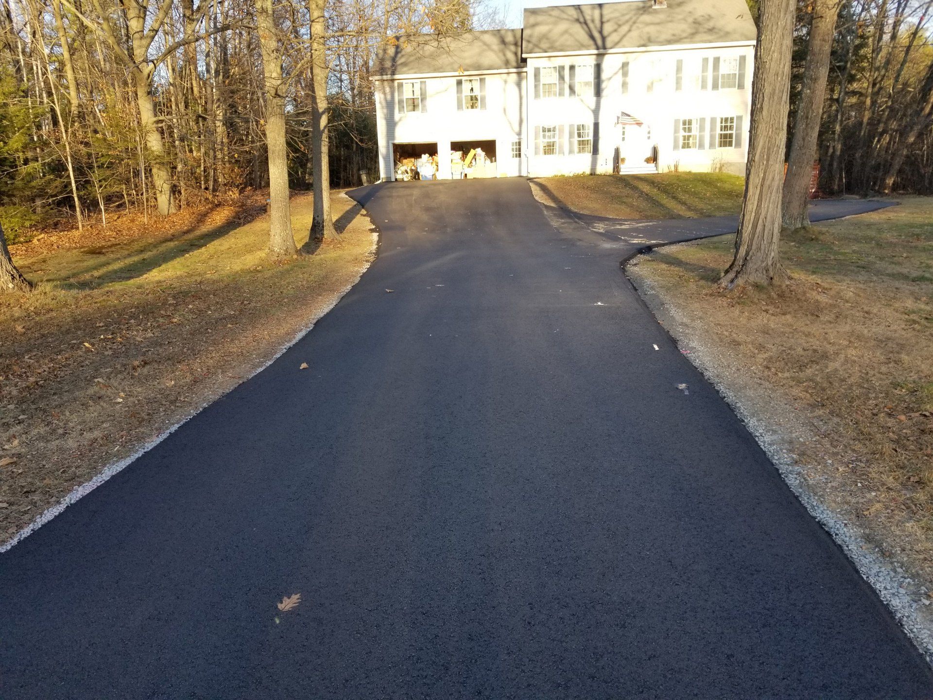 Sealcoating Driveway — Kennebunk, ME — New England ABC