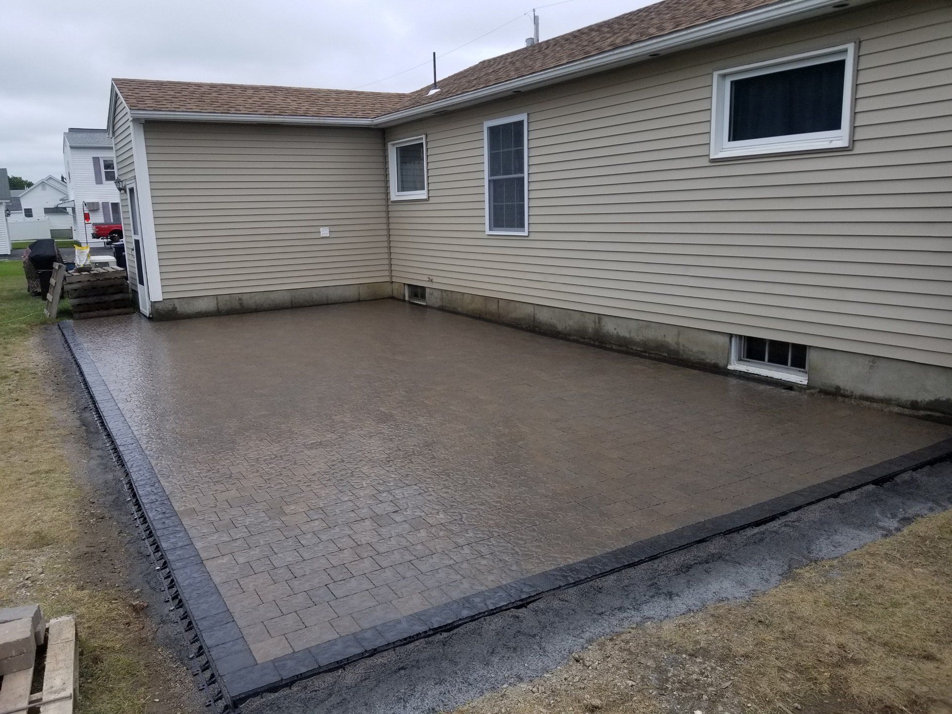 Fresh Stone Bricks Installed — Kennebunk, ME — New England ABC