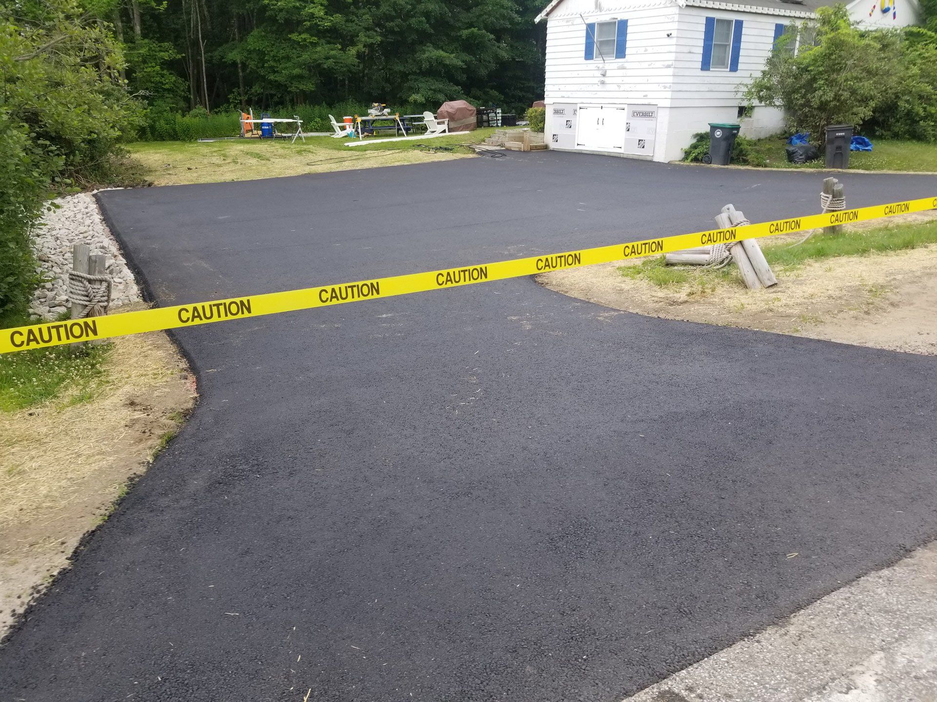 Residential Sealcoating Driveway — Kennebunk, ME — New England ABC