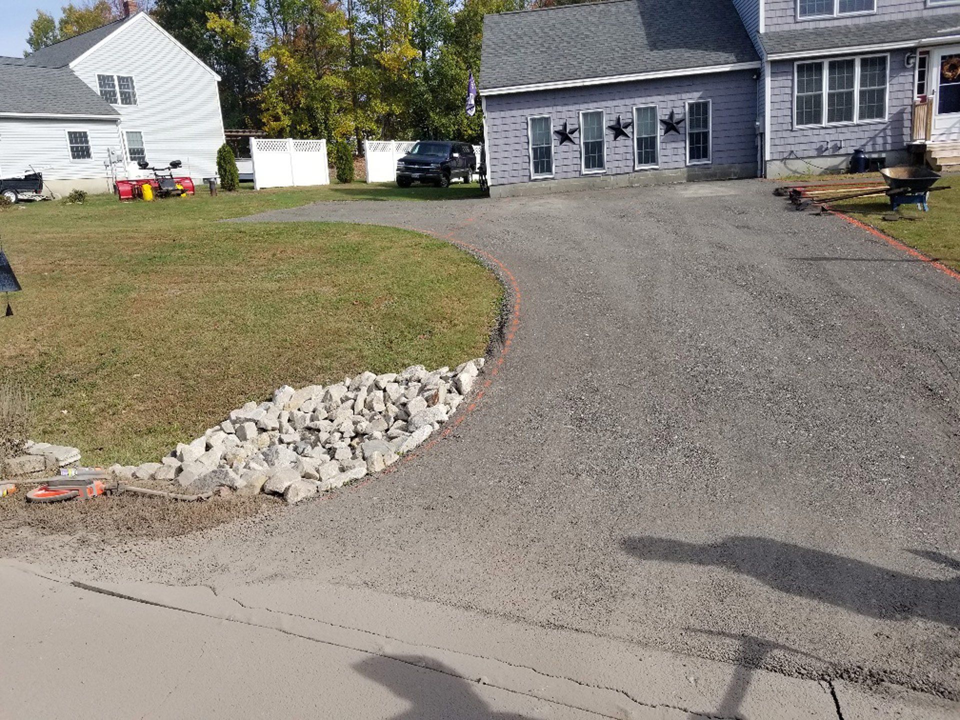 Residential Space Driveway — Kennebunk, ME — New England ABC