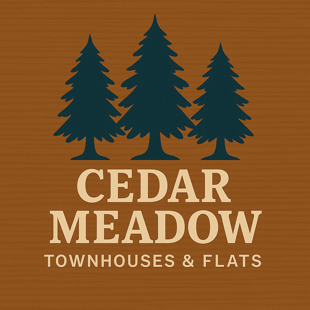 Cedar Meadow Apartments Logo - Click to return to the home page 