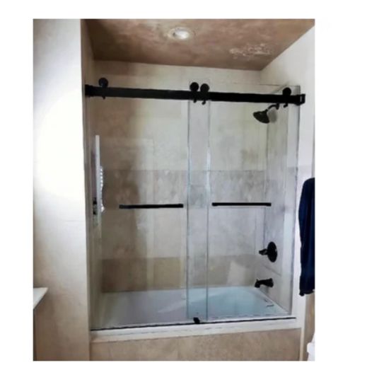 tub sliding glass door