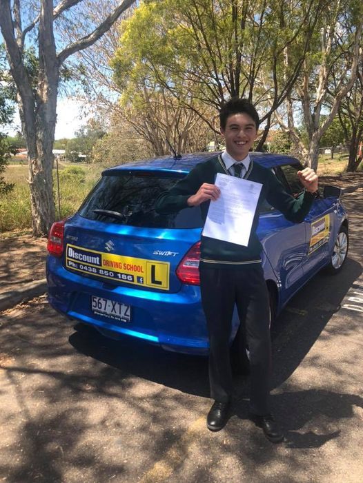 Boy Passed His Driving Test — Driving Lessons In Ipswich, QLD