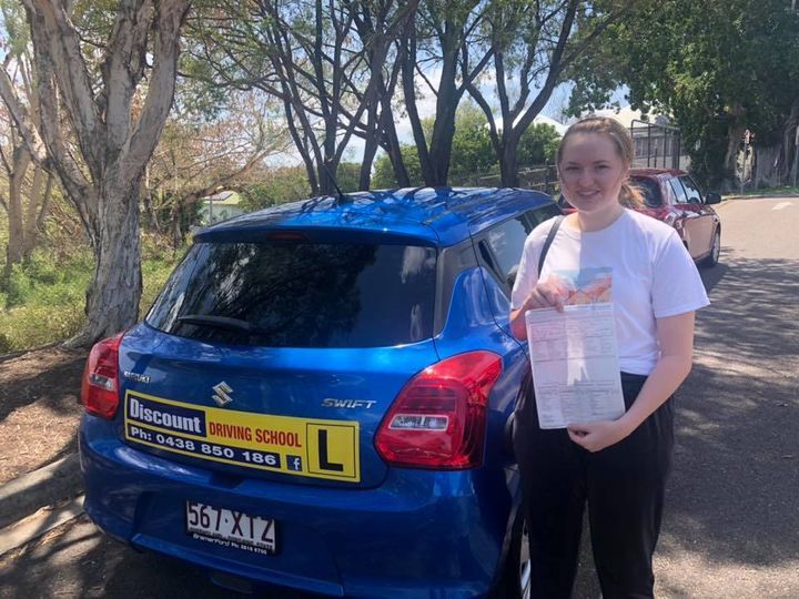 Female Student Driver — Driving Lessons In Springfield Lakes, QLD