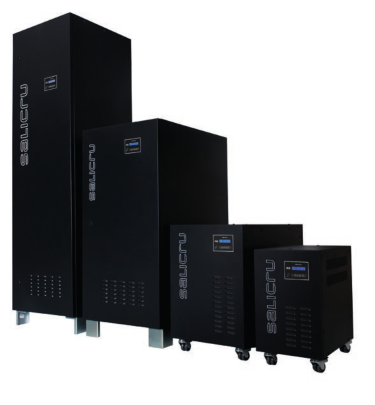 Cuatro unidades de sistema de alimentación ininterrumpida (SAI)