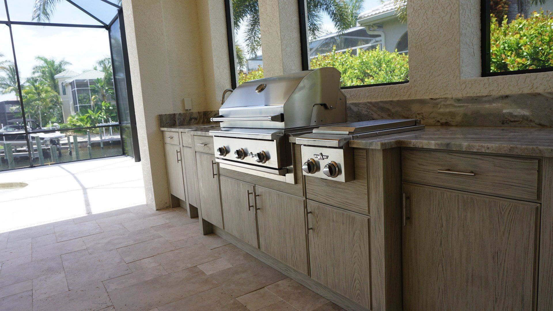 five of the best outdoor kitchen cabinet finishes