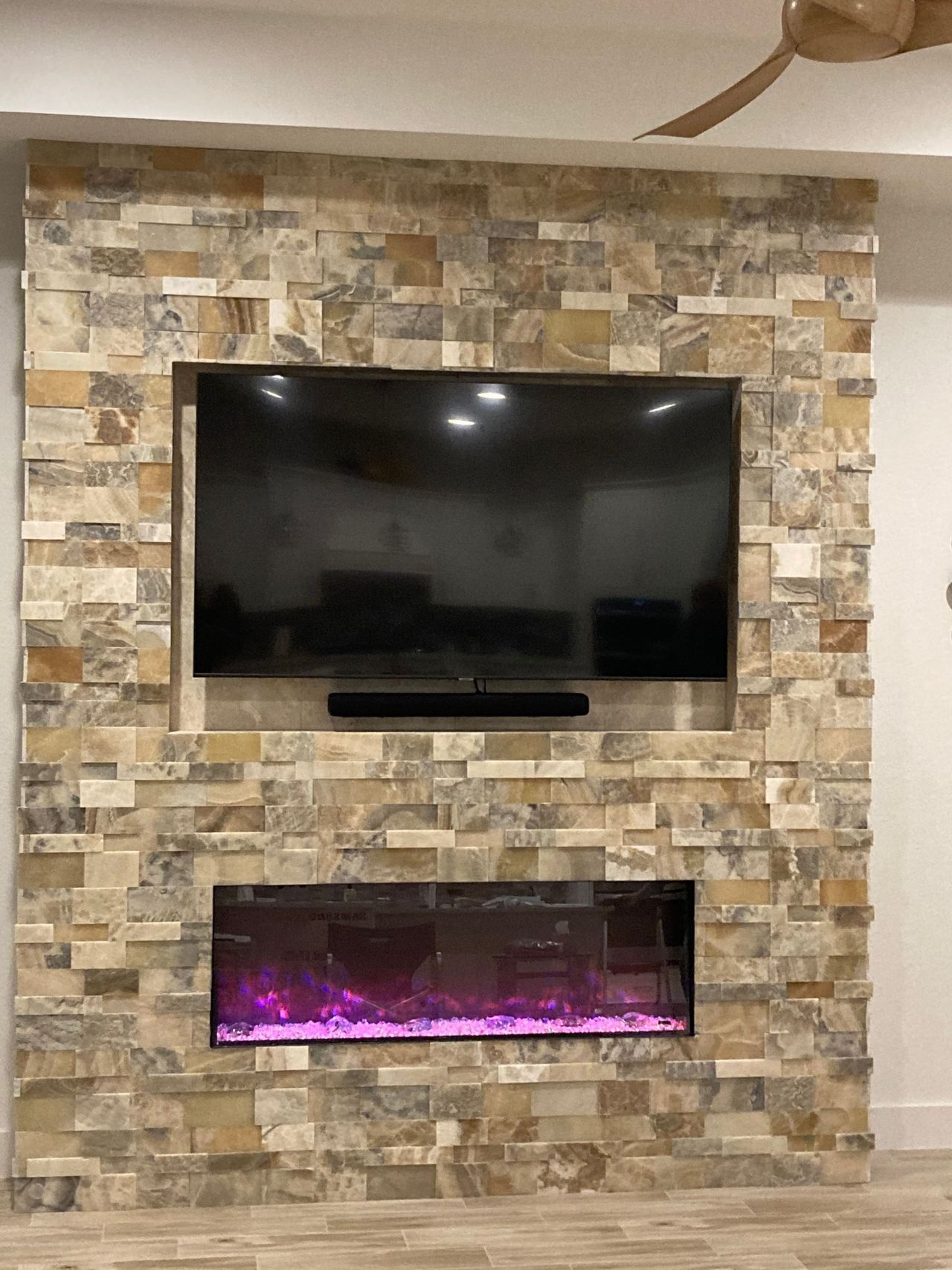 outdoor kitchen fire features