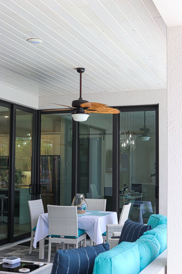 white washed pine wood ceiling cape coral fl