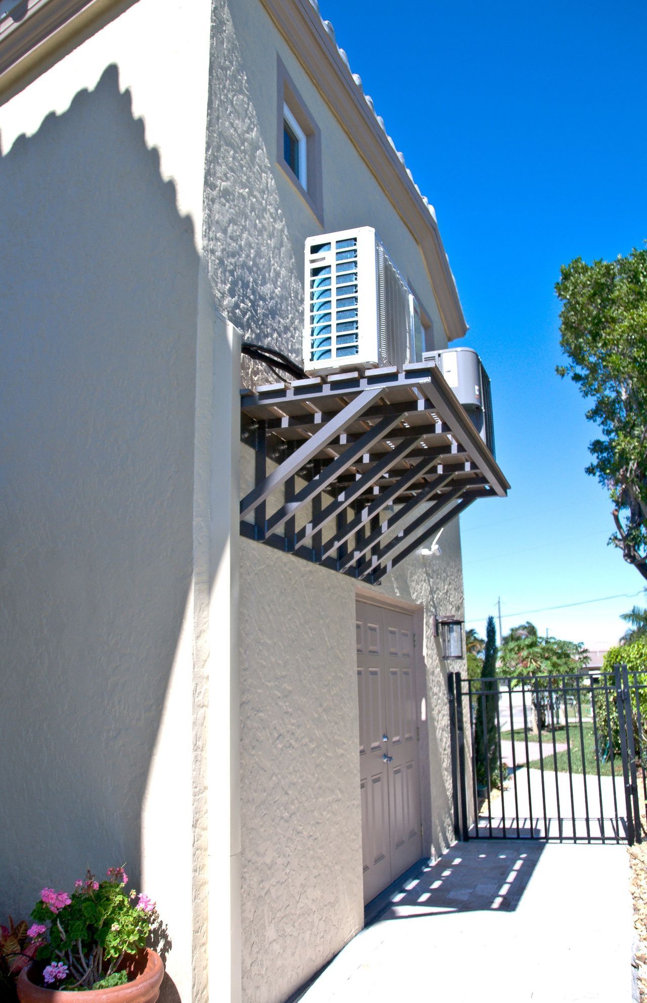 custom air conditioner stand cape coral floor