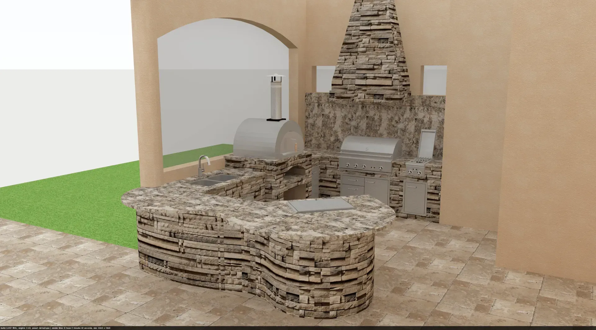 Outdoor kitchen design ideas