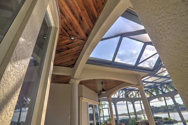 Synergy Southern Yellow Pine Auburn wood ceiling Estero FL