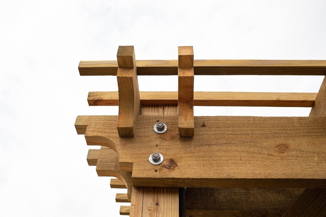 Pressure Treated wood pergola, Cape Coral FL