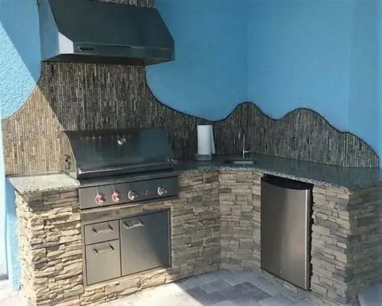 Stone Outdoor Kitchens N Fort Myers