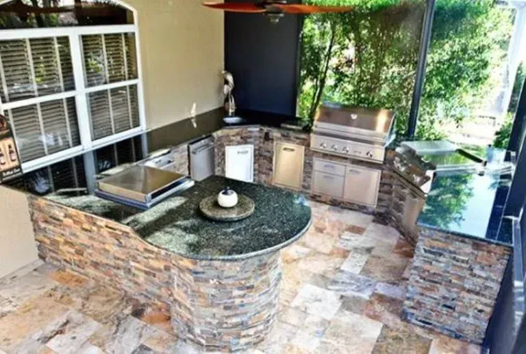 Stone Outdoor Kitchens Punta Gorda
