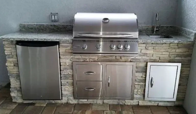 Stone Outdoor Kitchens Naples