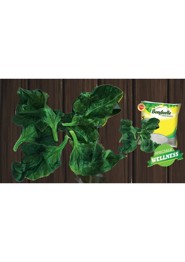 Spinaci foglia porzione