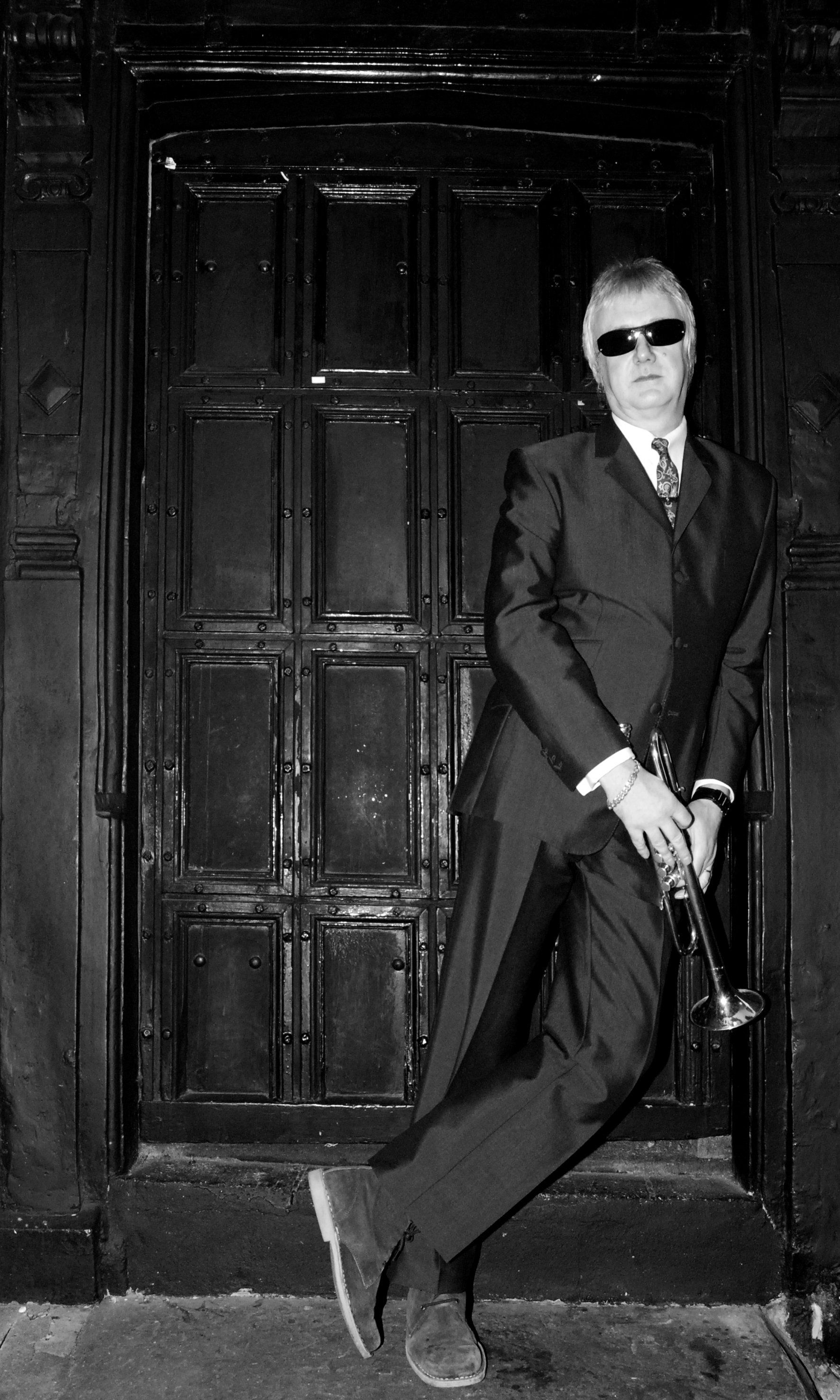 Steve Trigg with Eddie Martin