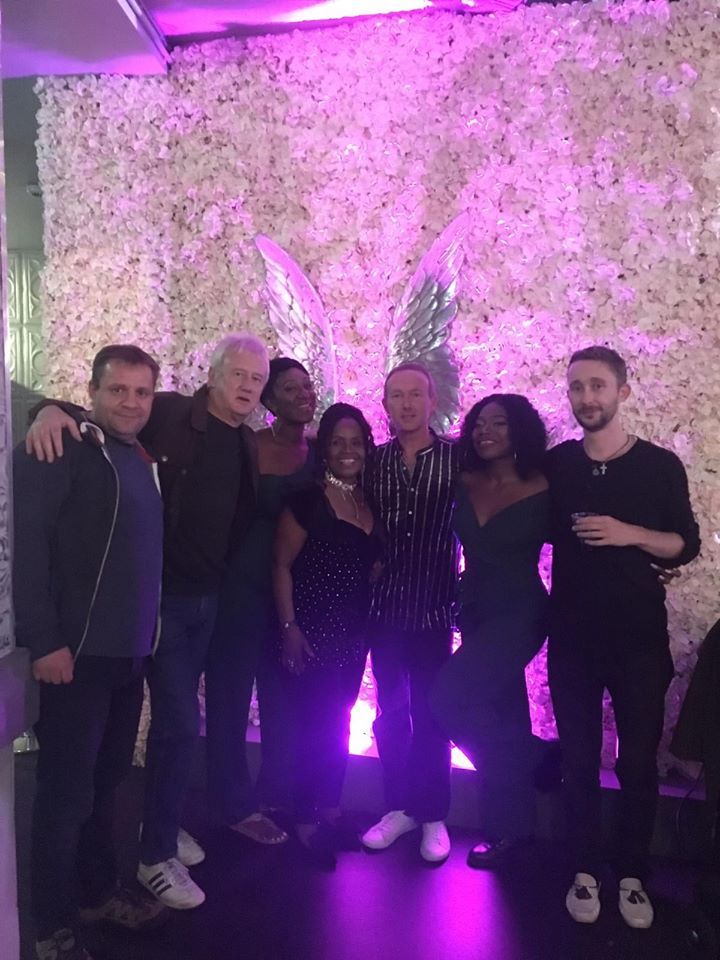 Steve Trigg with PP Arnold and Steve Cradock