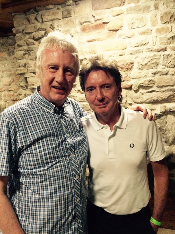 Steve Trigg with Bruce Foxton
