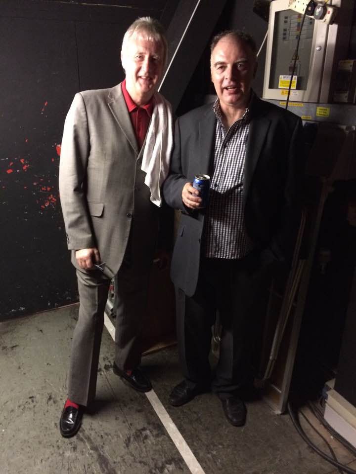 Steve Trigg with Chris Kane