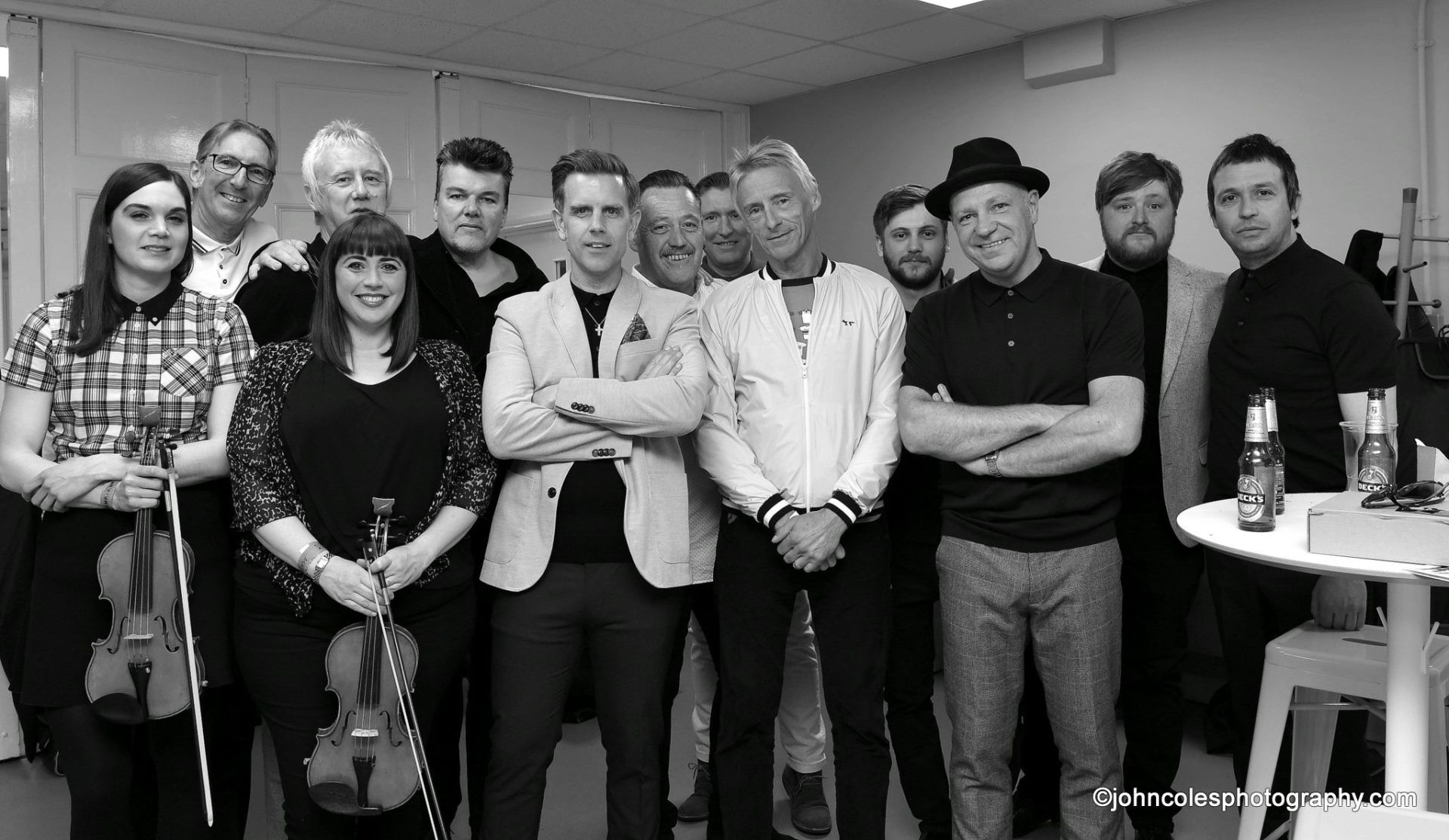 Steve Trigg with Paul Weller and Dr Robert