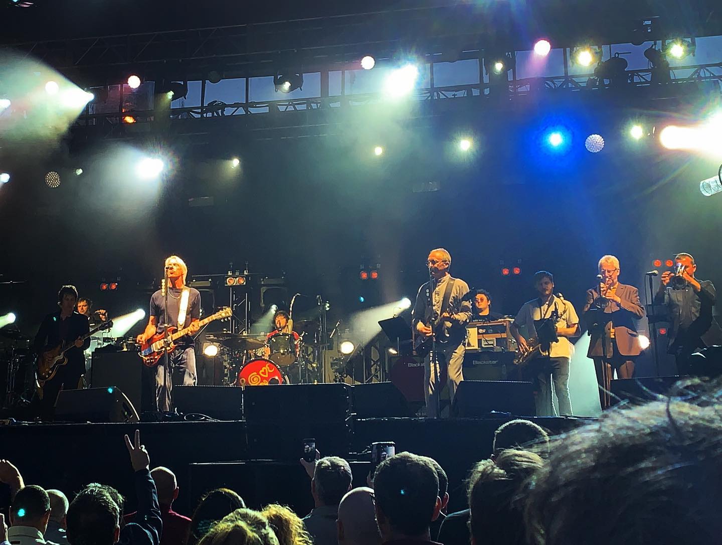 Steve Trigg with Paul Weller Steve Cradock