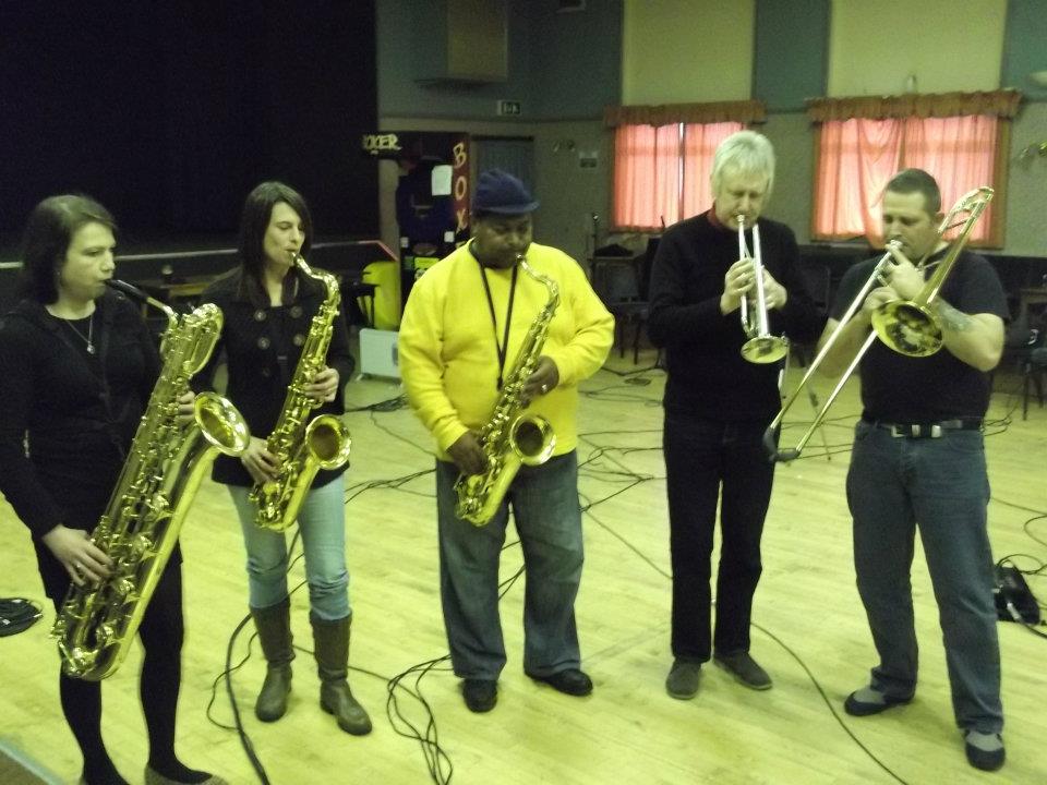 Steve Trigg with The Little Big Horns and Pee Wee Ellis