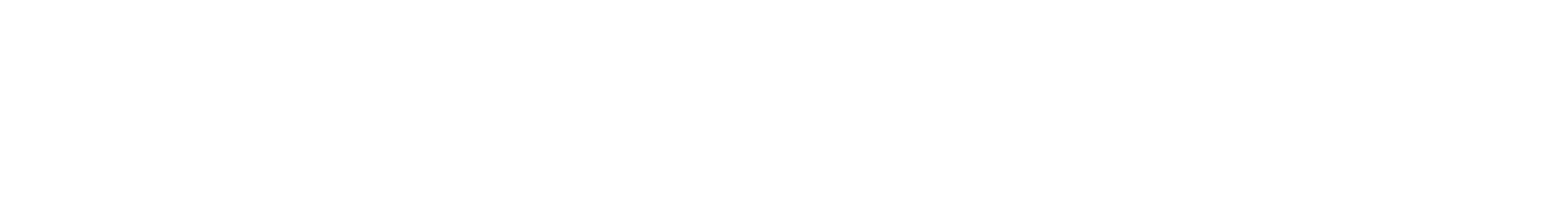 White horizontal banner with a tiny centered dark square and a thin gray line along the bottom edge