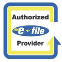 Authorized IRS e-File Provider badge