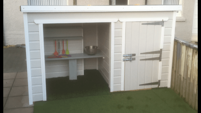 Garden storage unit