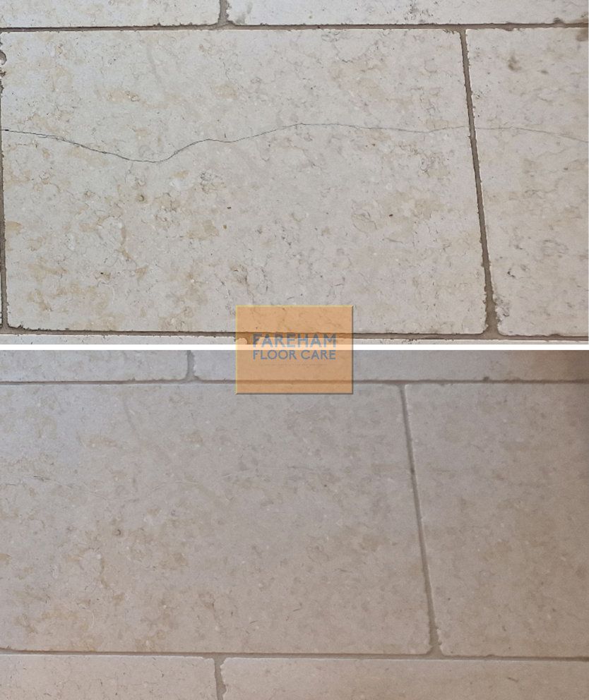 Stone Floor Crack Repair Fareham
