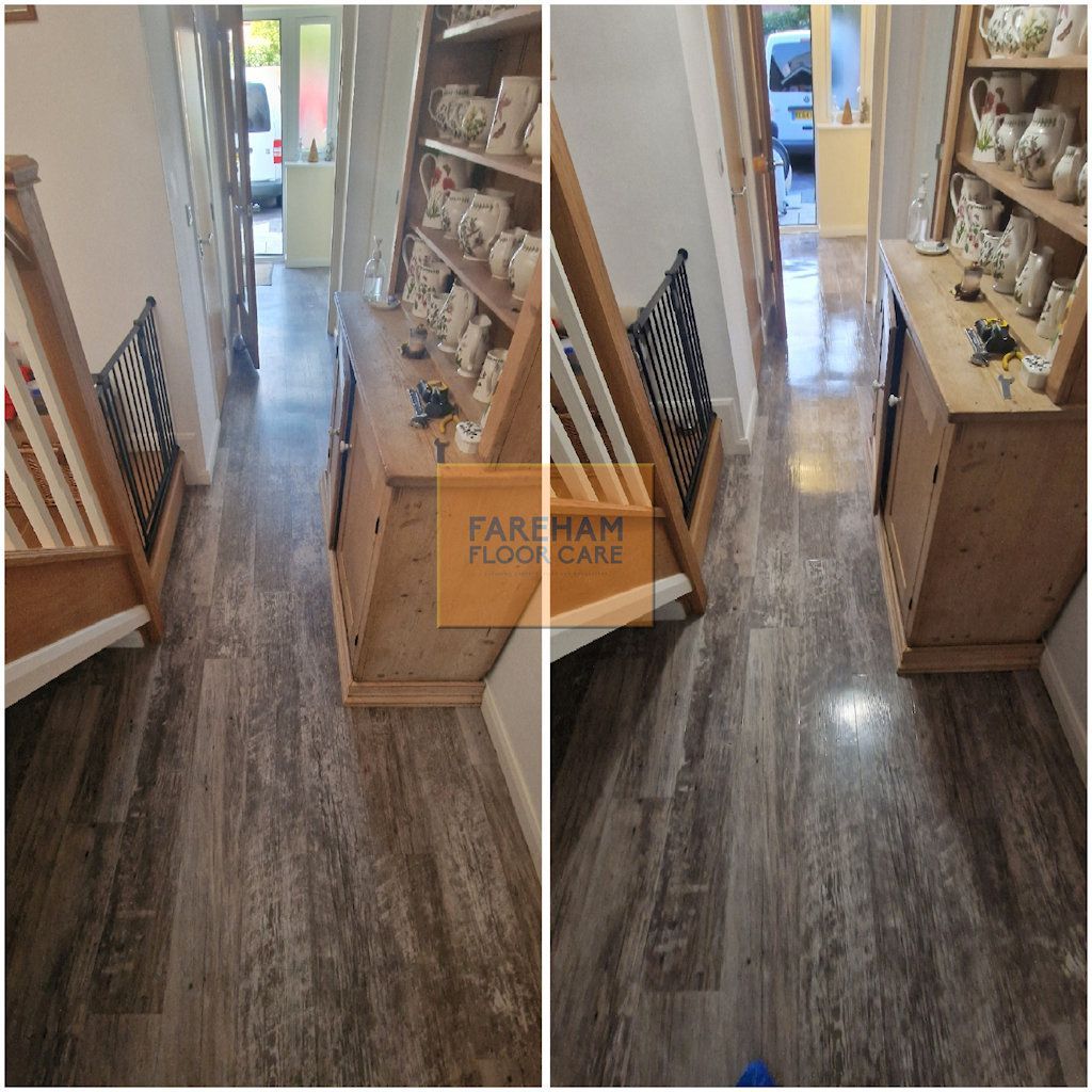 LVT cleaning fareham