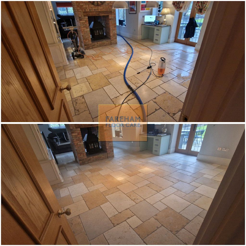 Stone Floor Cleaning and Sealing Fareham
