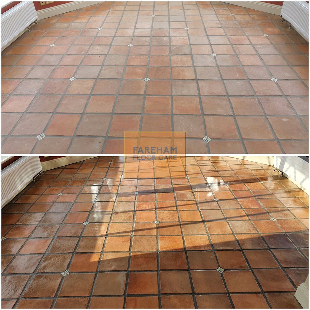 Terracotta Floor Cleaning Fareham