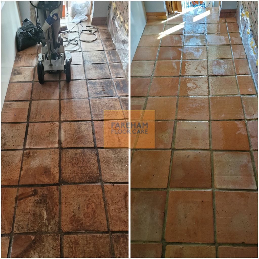 stone floor cleaning Fareham