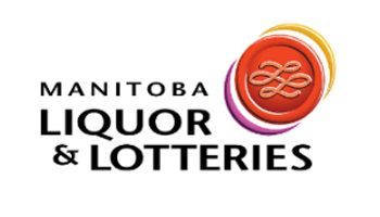 A logo for manitoba liquor and lotteries