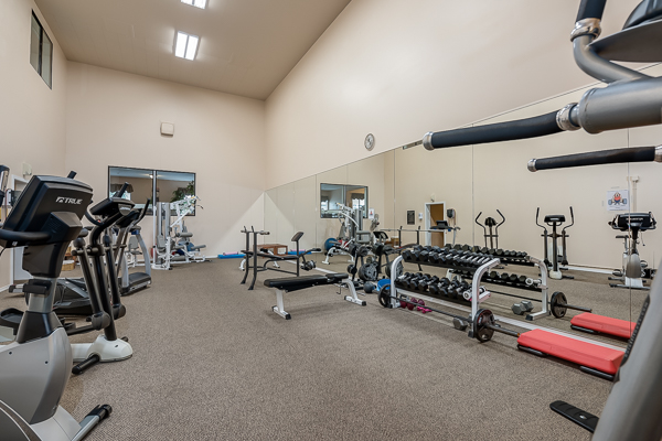 Photo of the gym seen from an alternate angle