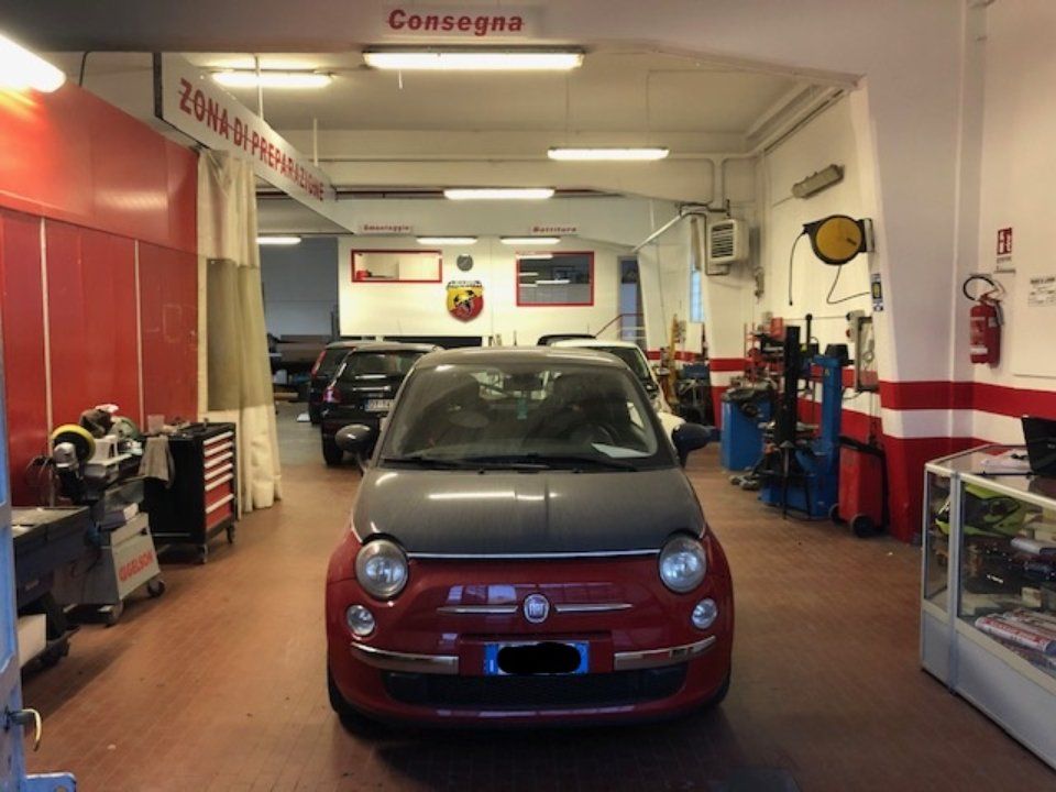 Auto in officina