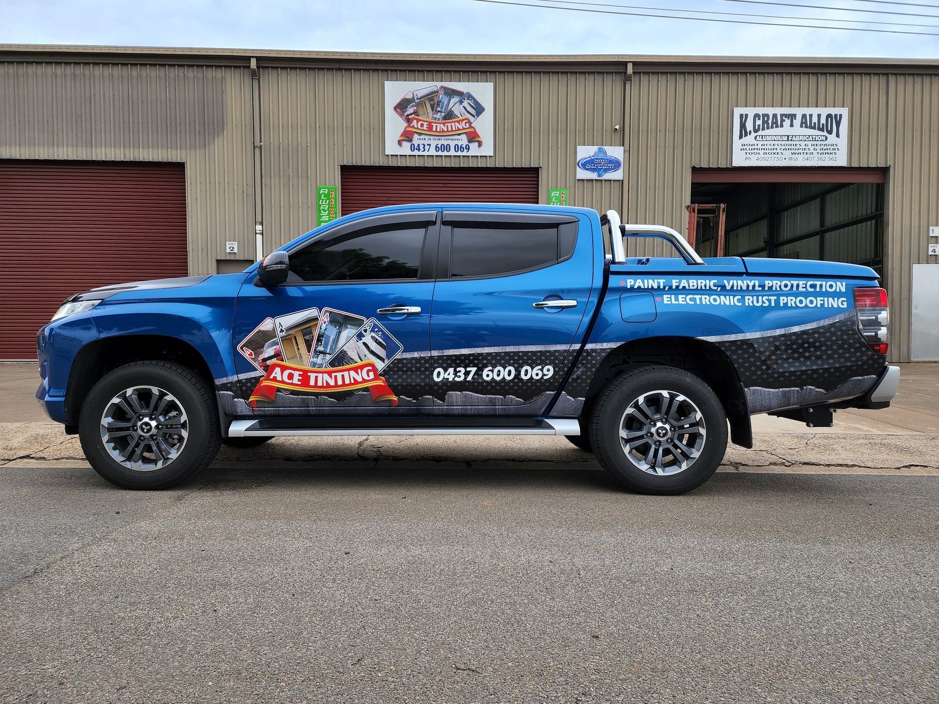 Ace Tinting Ute — Ace Tinting in Mareeba, QLD