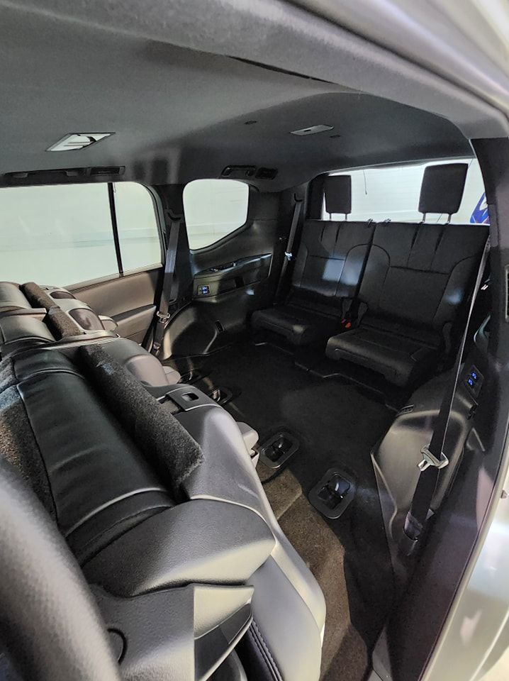 The Back Seat of a Car With a Lot of Seats — Ace Tinting In Innisfail, QLD