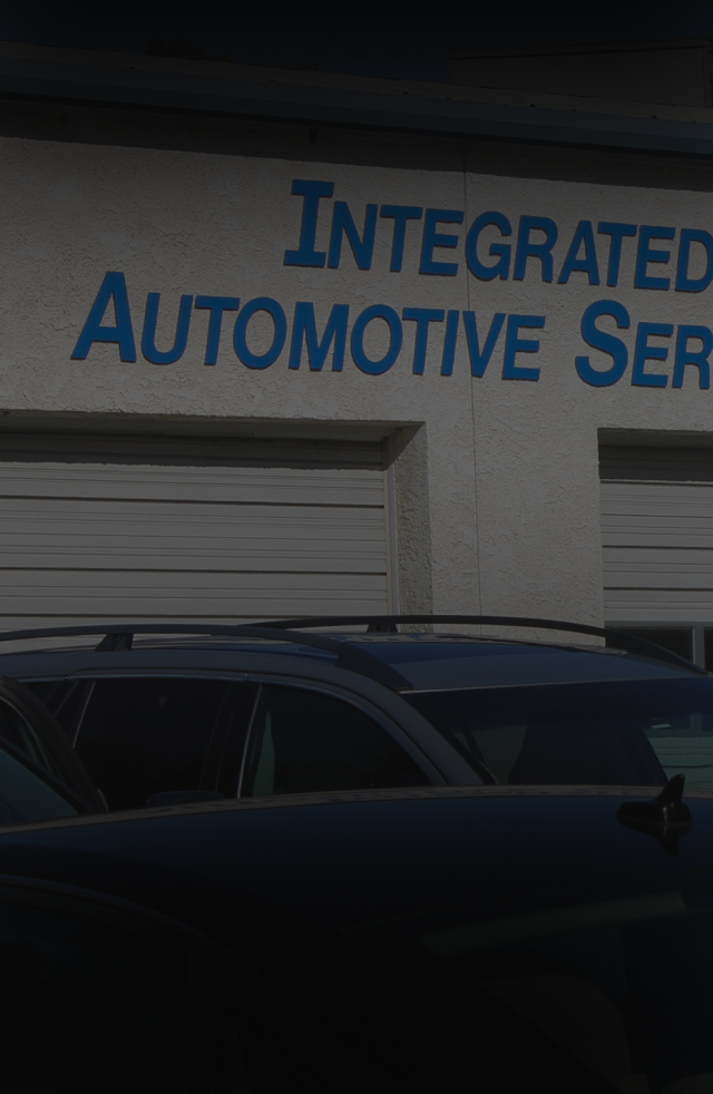 Blue sign | Integrated Automotive Services